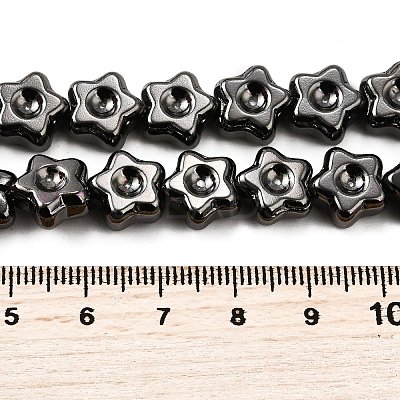 Electroplate Glass Beads Strands EGLA-V001-02-1
