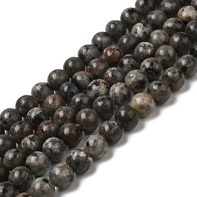 Natural Fluorescent Syenite Rock(Glow under UV Light) Beads Strands G-K340-A05-03-1