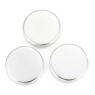 304 Stainless Steel Plain Edge Bezel Cups STAS-E460-10S-20MM-1