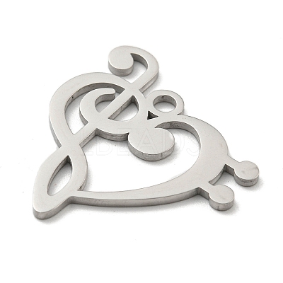 Non-Tarnish 304 Stainless Steel Pendants STAS-K253-06P-1