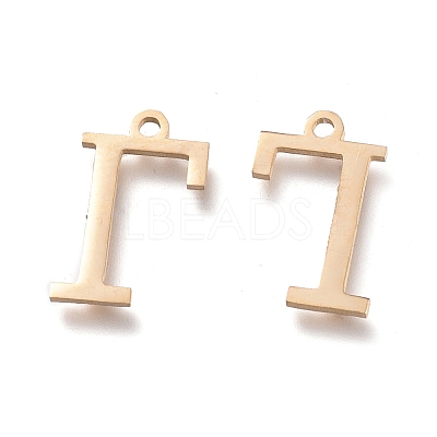 304 Stainless Steel Charms STAS-L263-06G-1