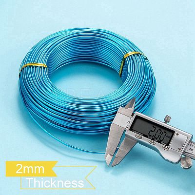 Anodized Aluminum Wire AW-S001-2.0mm-16-1