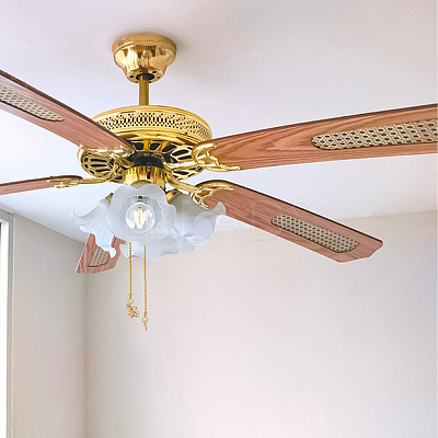 Brass Ceiling Fan Pull Chain Extenders HJEW-GL00005-1