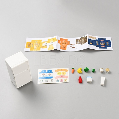 Plastic Mini Model DIY-WH0588-50B-1