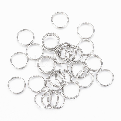 Tarnish Resistant 304 Stainless Steel Split Rings A-STAS-H413-04P-D-1