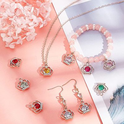 UV Plating ABS Plastic Pendants KY-CA0001-02-1