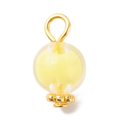 Transparent Acrylic Pendants PALLOY-JF01834-08-1