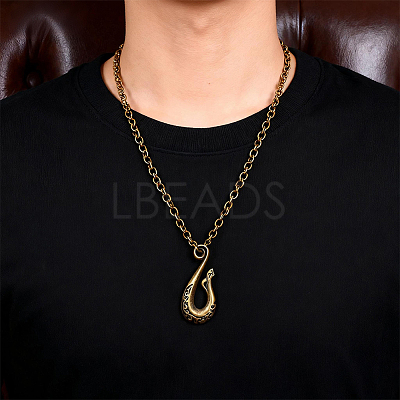 3Pcs Alloy S-Hook Clasps FIND-CP0003-47AB-1