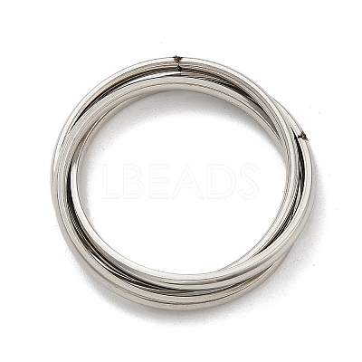201 Stainless Steel Trinity Interlocking Ring Finger Rings FS-WG6776A-06-1