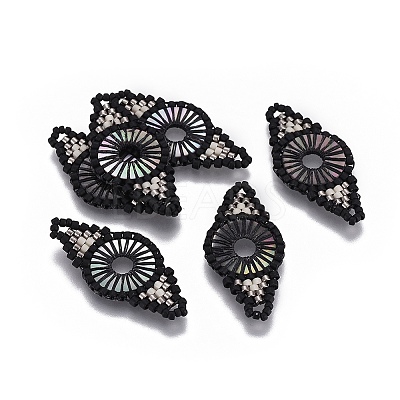 MIYUKI & TOHO Handmade Japanese Seed Beads Links SEED-E004-G22-1