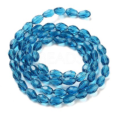 Glass Beads Strands X-GLAA-R024-6x4mm-4-1