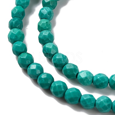 Natural Howlite Beads Strands G-C025-02B-08-1
