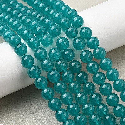 Natural White Jade Beads G-G766-B-16-1-1