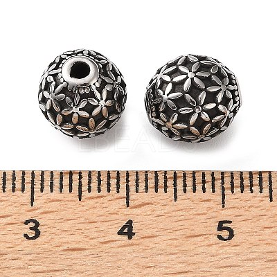 304 Stainless Steel Beads SA-CBA043D-01F-AS-1