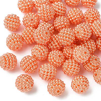 Imitation Pearl Acrylic Beads OACR-FS0001-45A-1