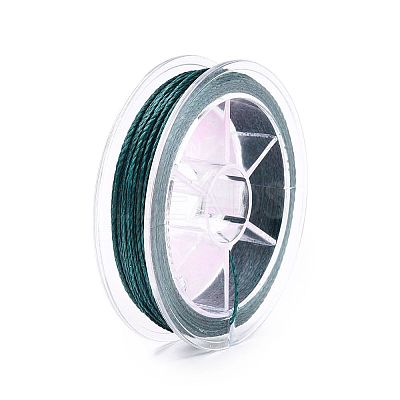 2-Ply Round Waxed Cotton Thread Cords YC-T004-01A-12-1
