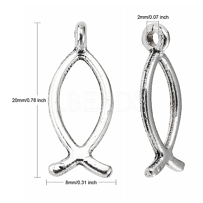 Tibetan Style Alloy Pendants LS-LF0394Y-1