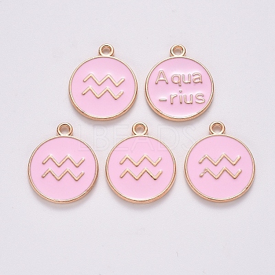 Alloy Enamel Pendants LS-X-ENAM-S124-01B-09J-1