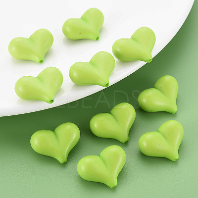 Opaque Acrylic Beads X-MACR-S373-70-A02-1