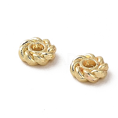 Rack Plating Zinc Alloy Spacer Beads X-PALLOY-F305-04G-1