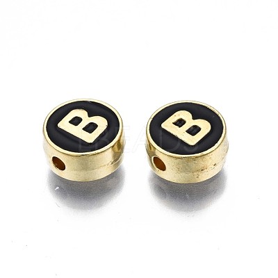 Alloy Enamel Beads ENAM-N052-006-02B-RS-1