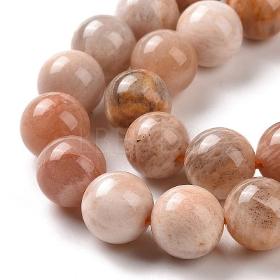 Round Natural Multi-Moonstone Beads Strands G-I176-09-8mm-1
