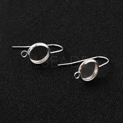 304 Stainless Steel Earring Hooks STAS-F271-01A-S-1