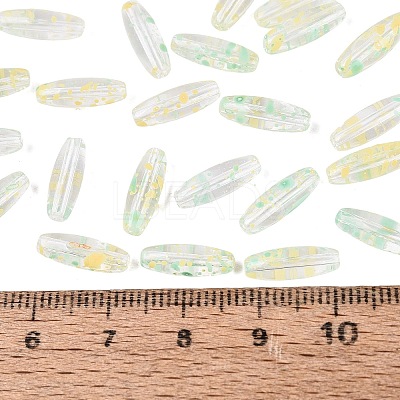 Picasso Transparent Glass Seed Beads SEED-N012-11G-1