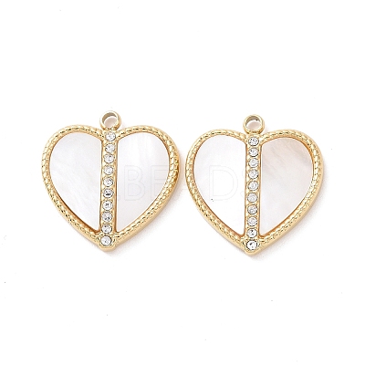 Natural White Shell Pendants STAS-J400-31G-1