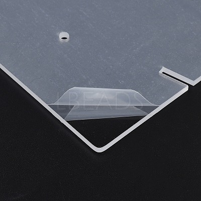 Acrylic Donut Display Holder ODIS-WH0043-116-1