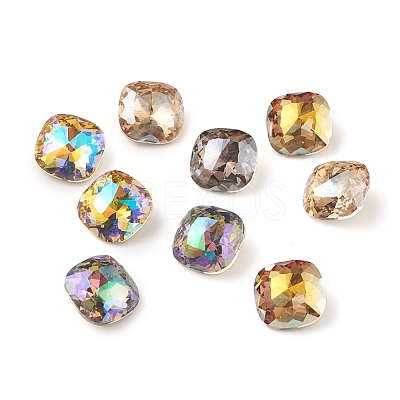 K9 Glass Rhinestone Cabochons RGLA-E007-12mm-A-M-1