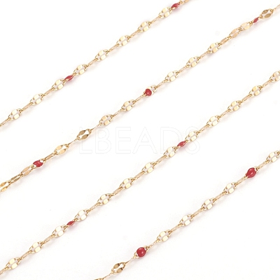 Handmade 304 Stainless Steel Dapped Chains CHS-D026-16B-G-1