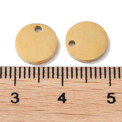 304 Stainless Steel Charms STAS-Q308-09D-G-1
