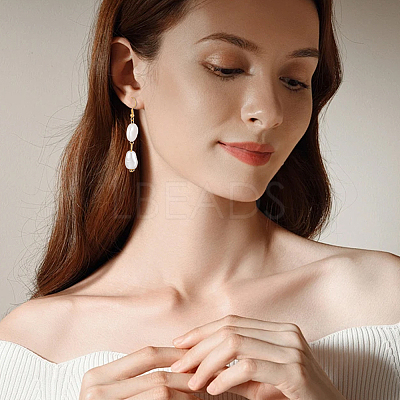 120Pcs 6 Styles Acrylic Imitation Pearl Pendants and Links FIND-BM0001-21-1