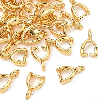 SHEGRACE Brass Ice Pick Pinch Bails XGRQ1U819-370G-1