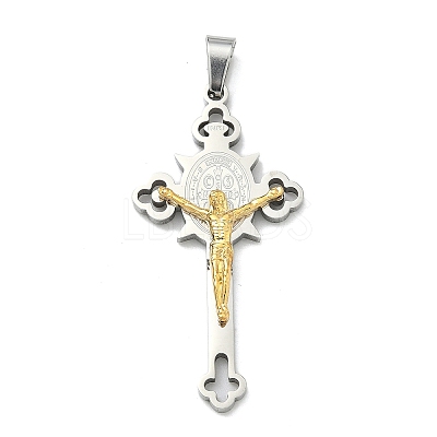 304 Stainless Steel Pendants STAS-F336-18GP-01-1