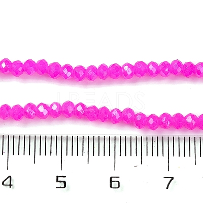 Baking Electroplate Glass Beads Strands DGLA-A039-J2MM-B24-1