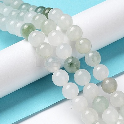 Natural Tianshan Cui Quartzite Beads Strands G-B046-01C-1