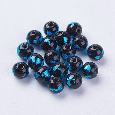 Handmade Silver Foil Lampwork Beads - Lbeads.com