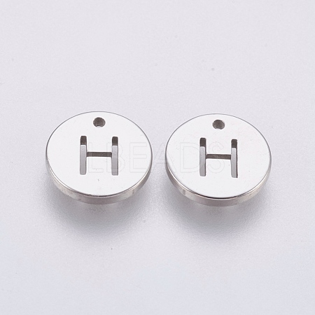 Non-Tarnish 304 Stainless Steel Charms STAS-P212-15P-13-1
