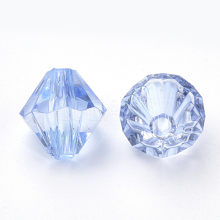 Transparent Acrylic Beads TACR-S146-10mm-16-1