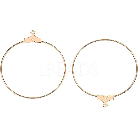 Brass Pendants KK-BC0005-04G-NF-1