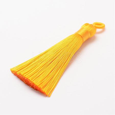 Polyester Tassel Big Pendant Decorations FIND-P022-04-1