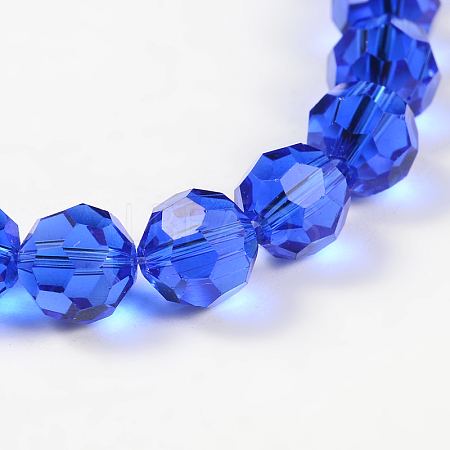 Imitation Austrian Crystal Bead Strands G-M181-12mm-13A-1