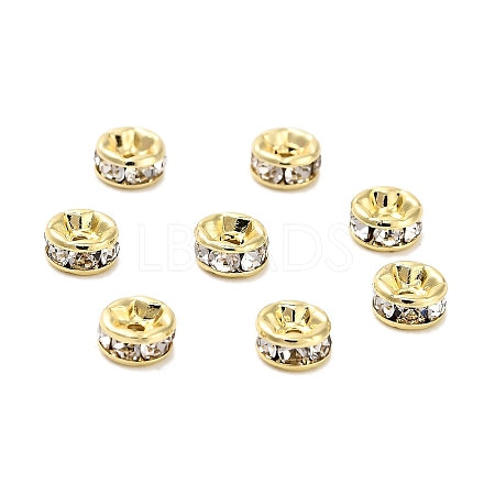 316 Surgical Stainless Steel Rhinestone Spacer Beads X-STAS-L285-001G-02-1-1