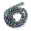 Transparent Glass Beads GLAA-B022-8mm-08-2