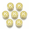 Alloy Enamel Beads ENAM-S122-028K-NR-1