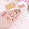 200Pcs 304 Stainless Steel Round Rings STAS-BBC0010-21B-3