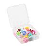 32Pcs 16 Colors Silicone Thin Ear Gauges Flesh Tunnels Plugs FIND-YW0001-16C-8