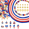 Independence Day Theme DIY Bracelet Making Kit DIY-FH0006-53-1